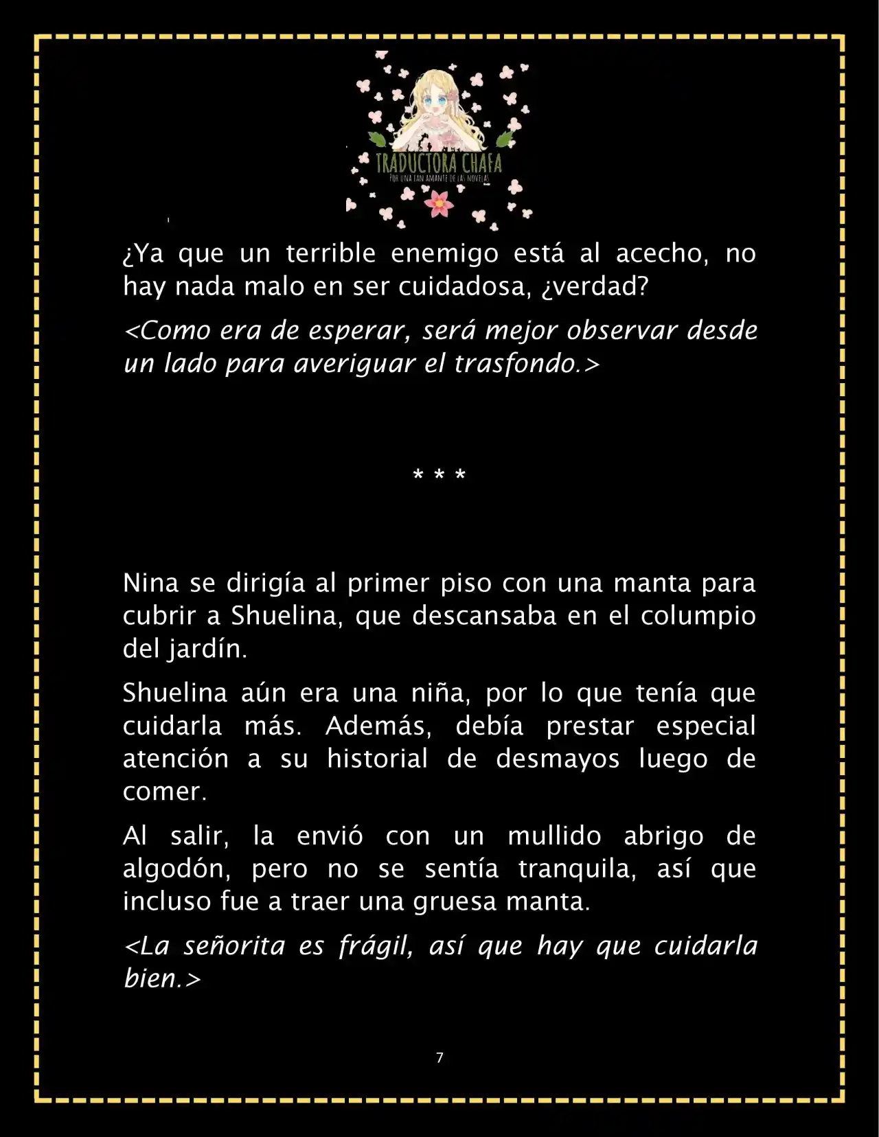 ¿Por Qué Estás Obsesionada Con Rechazar Nuestro Amor? (Novela) - Capítulo 38 - Página 9 - LectorTMOo
