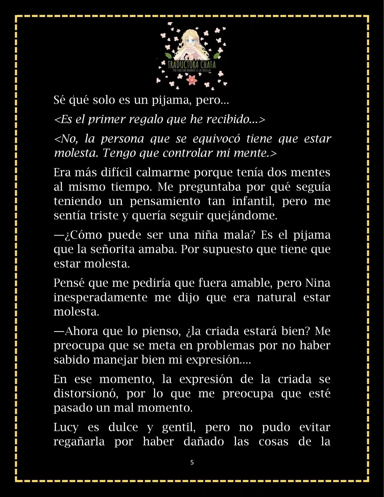 ¿Por Qué Estás Obsesionada Con Rechazar Nuestro Amor? (Novela) - Capítulo 39 - Página 7 - LectorTMOo