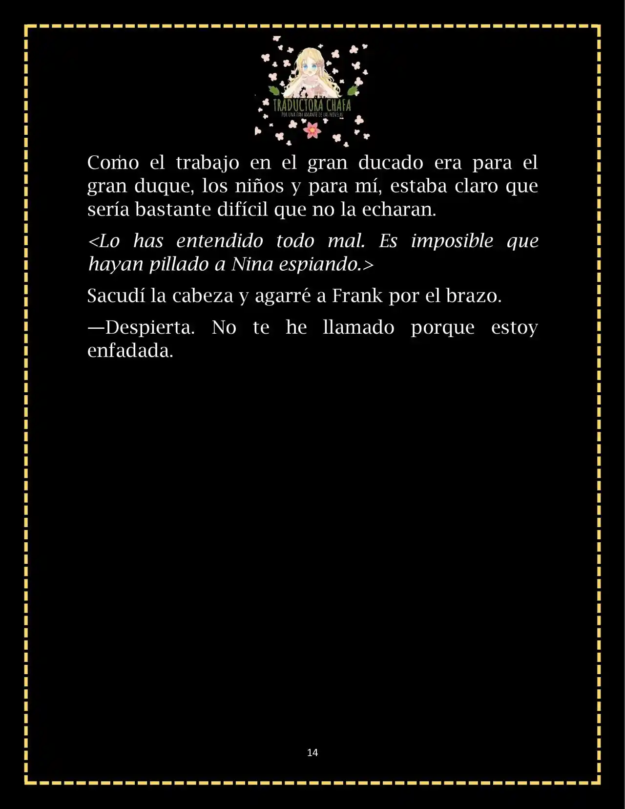 ¿Por Qué Estás Obsesionada Con Rechazar Nuestro Amor? (Novela) - Capítulo 39 - Página 16 - LectorTMOo