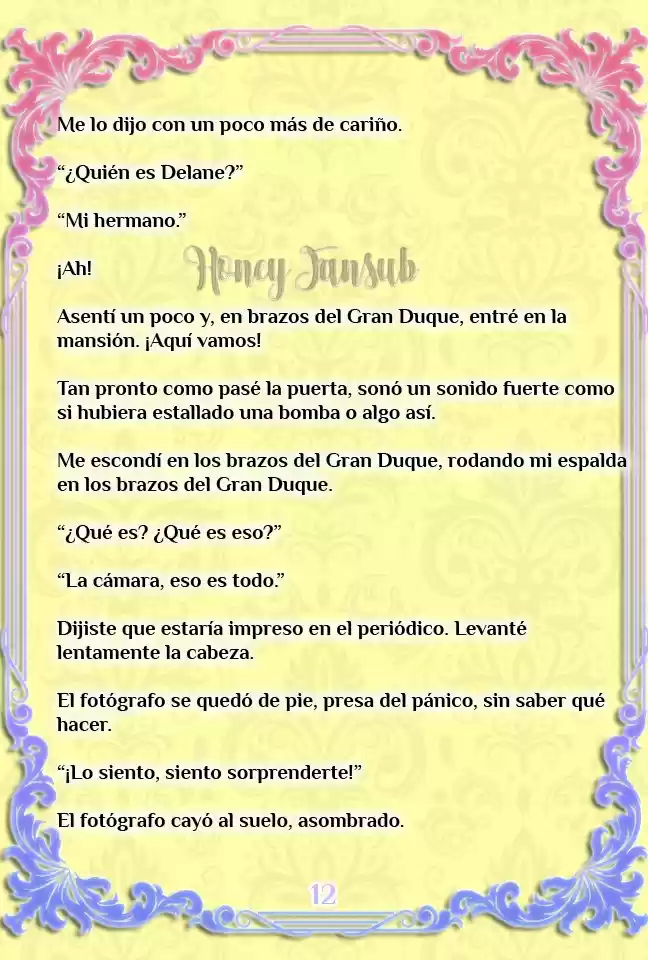 ¿Por Qué Estás Obsesionada Con Rechazar Nuestro Amor? (Novela) - Capítulo 5 - Página 12 - LectorTMOo