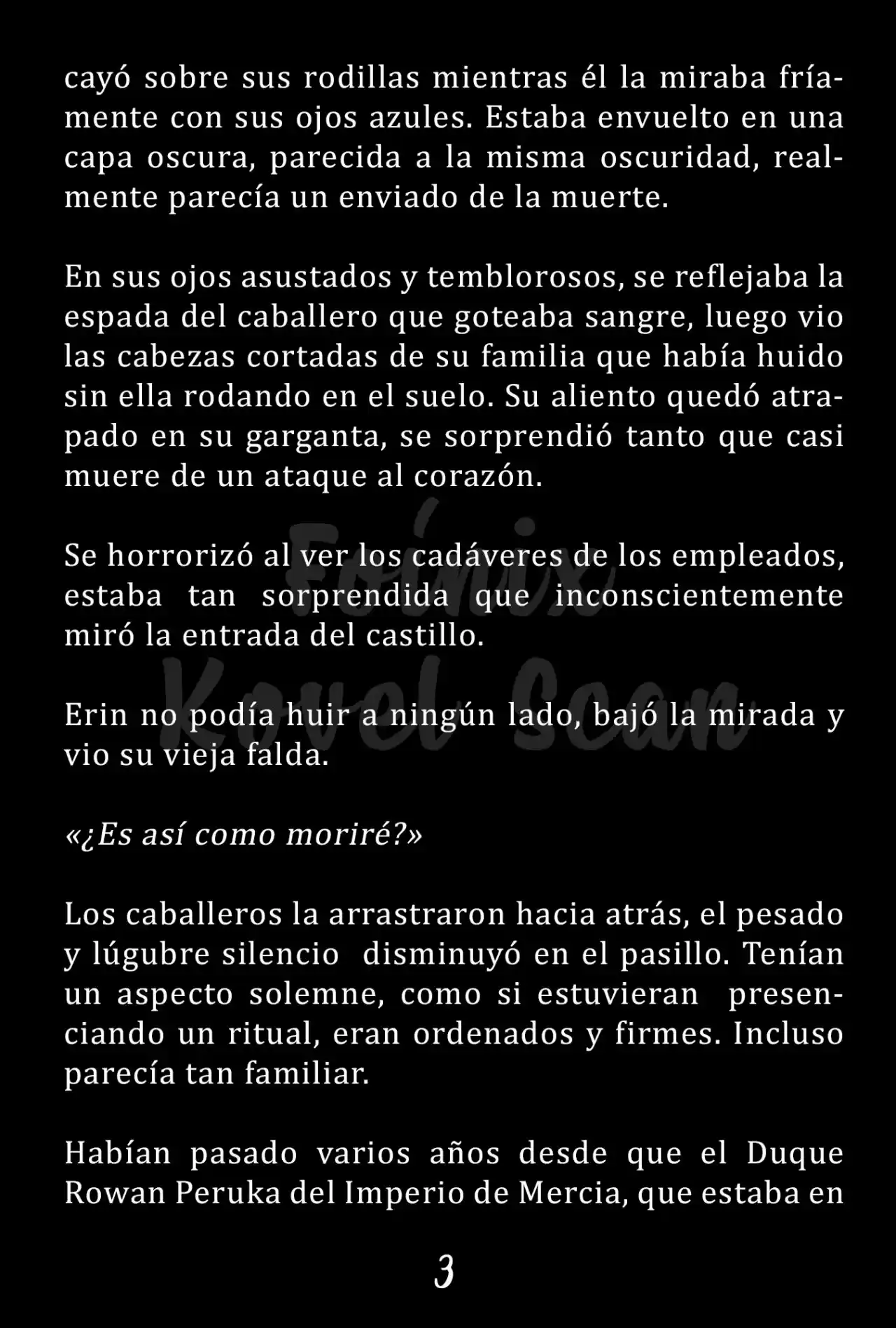 Por Qué Haces Esto, Duque?! (Novela) - Capítulo - Página 4 - LectorTMOo