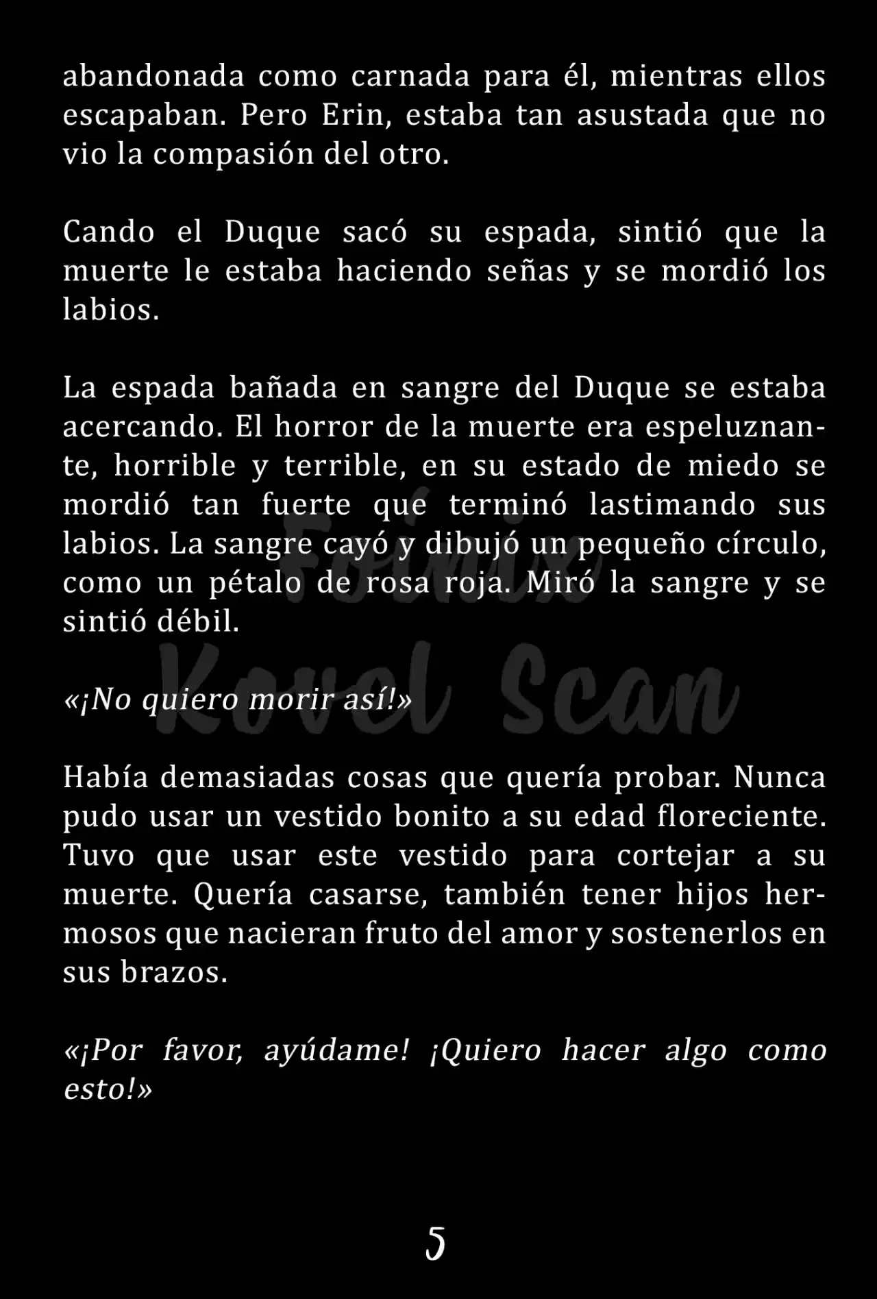 Por Qué Haces Esto, Duque?! (Novela) - Capítulo - Página 6 - LectorTMOo