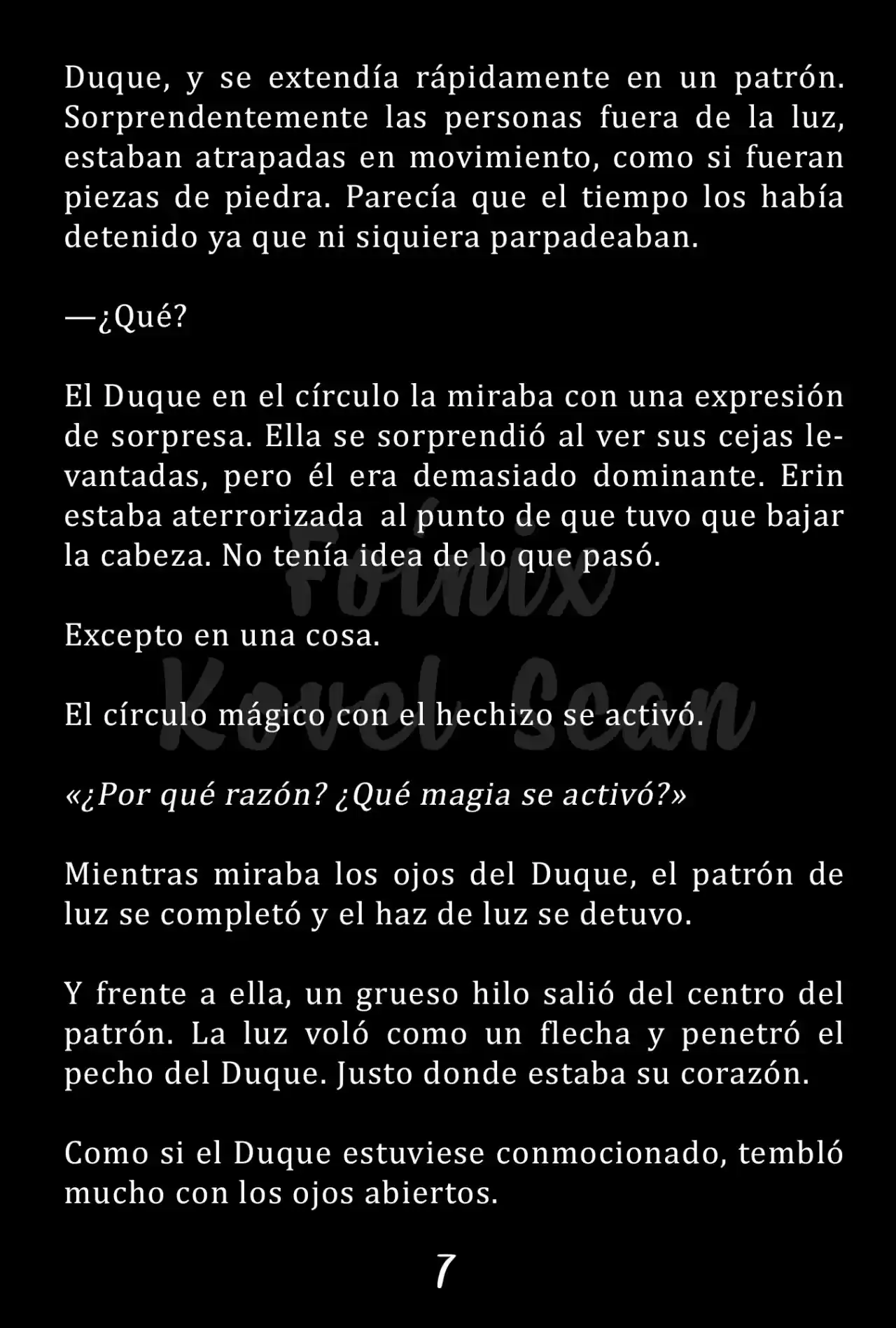 Por Qué Haces Esto, Duque?! (Novela) - Capítulo - Página 8 - LectorTMOo