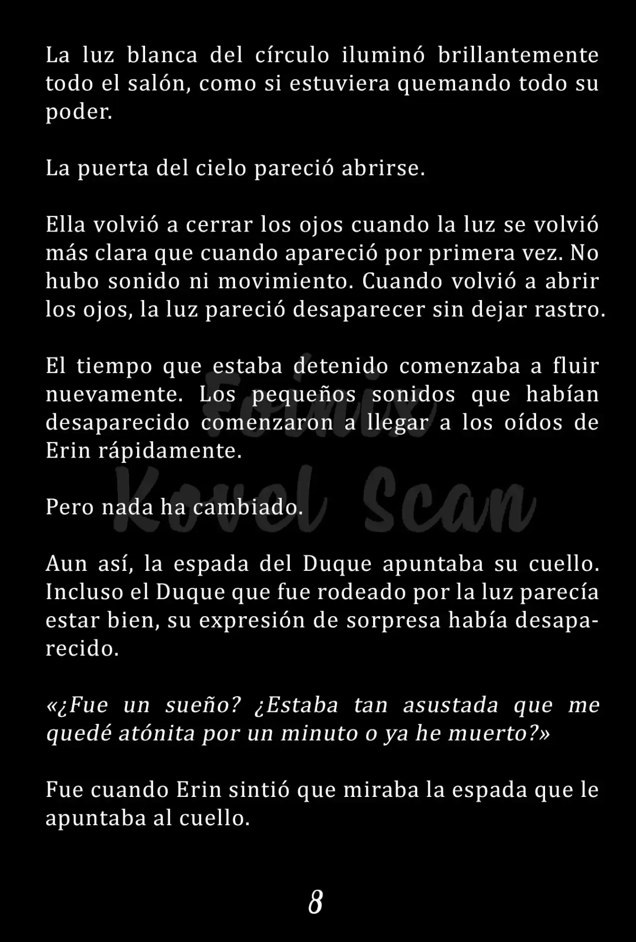 Por Qué Haces Esto, Duque?! (Novela) - Capítulo - Página 9 - LectorTMOo