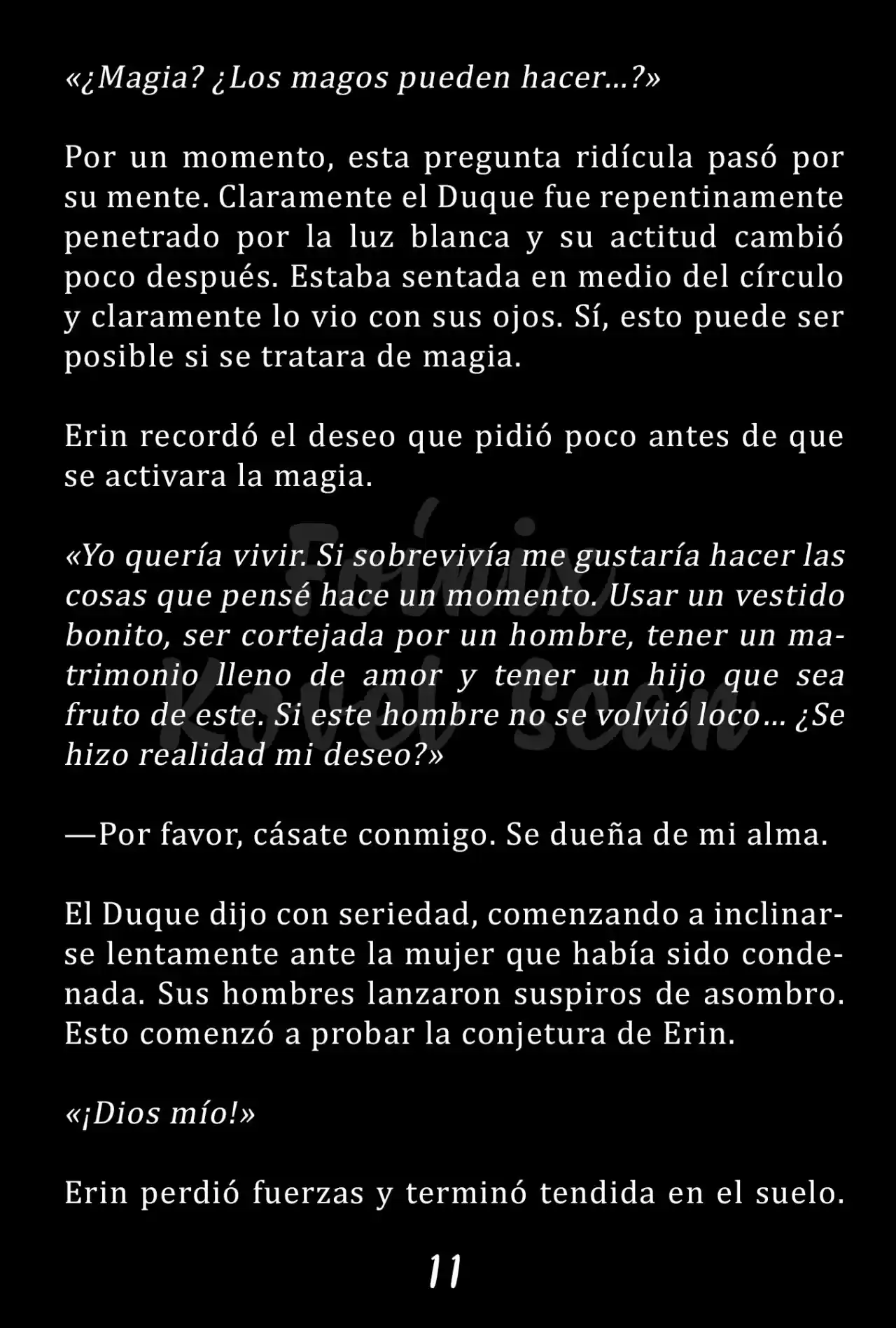 Por Qué Haces Esto, Duque?! (Novela) - Capítulo - Página 12 - LectorTMOo