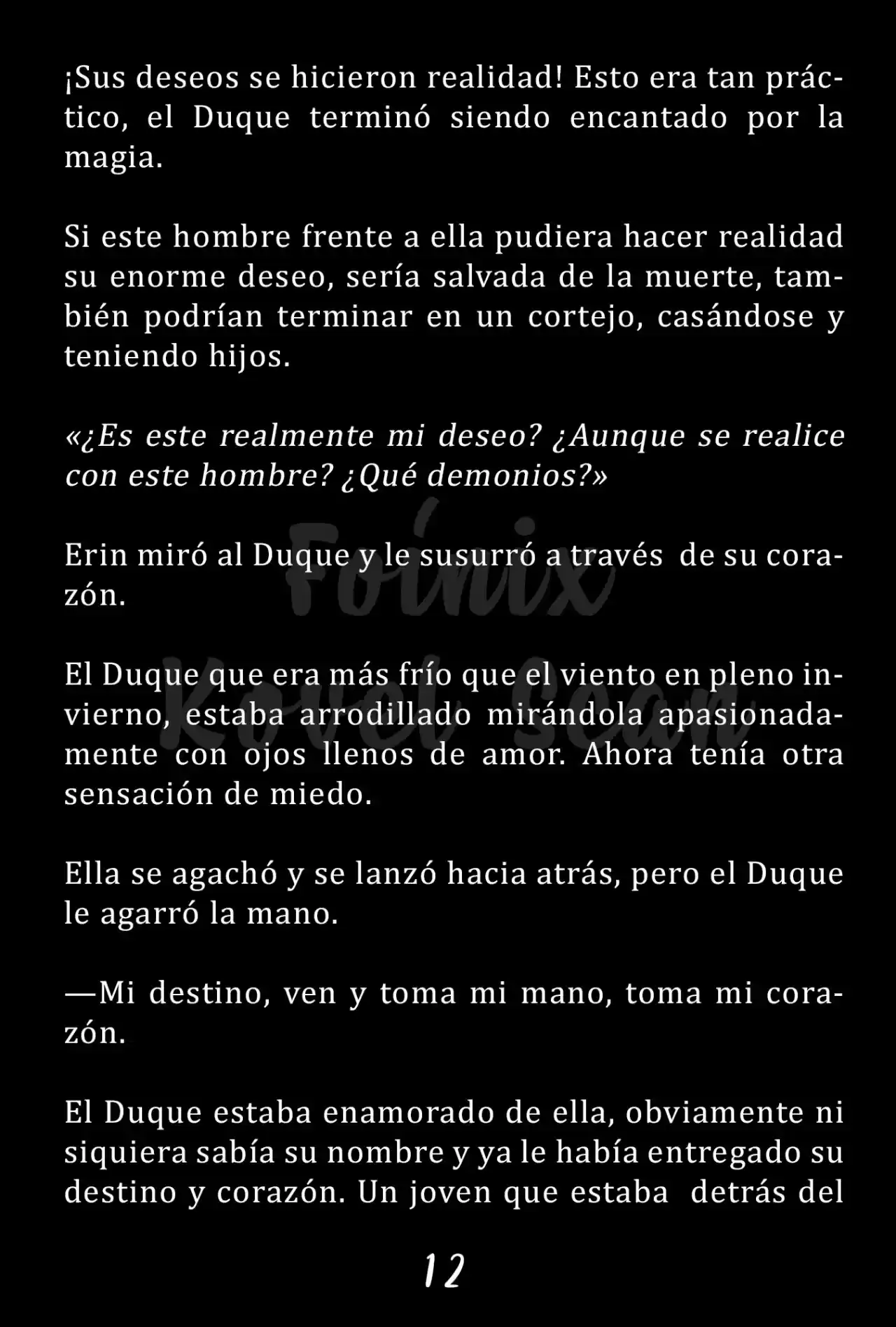 Por Qué Haces Esto, Duque?! (Novela) - Capítulo - Página 13 - LectorTMOo