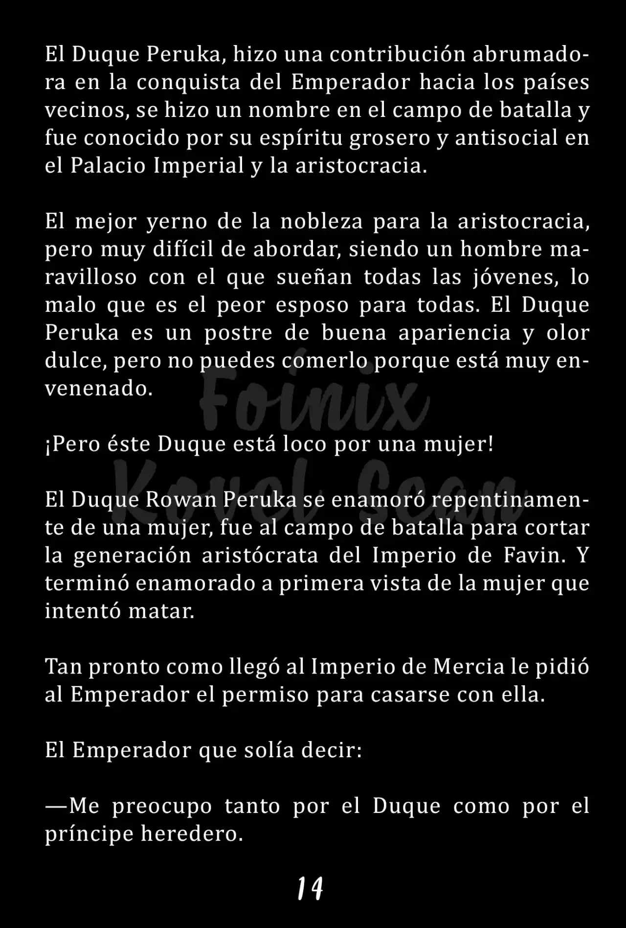 Por Qué Haces Esto, Duque?! (Novela) - Capítulo - Página 15 - LectorTMOo