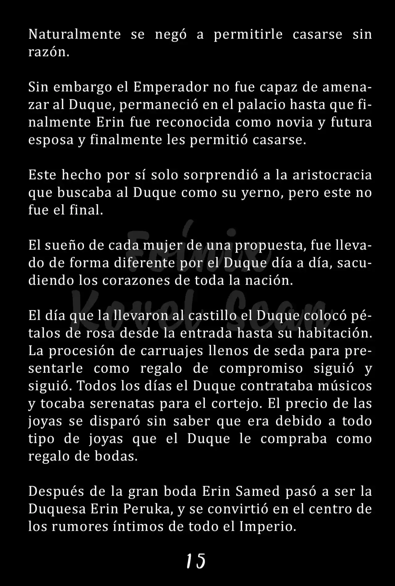 Por Qué Haces Esto, Duque?! (Novela) - Capítulo - Página 16 - LectorTMOo