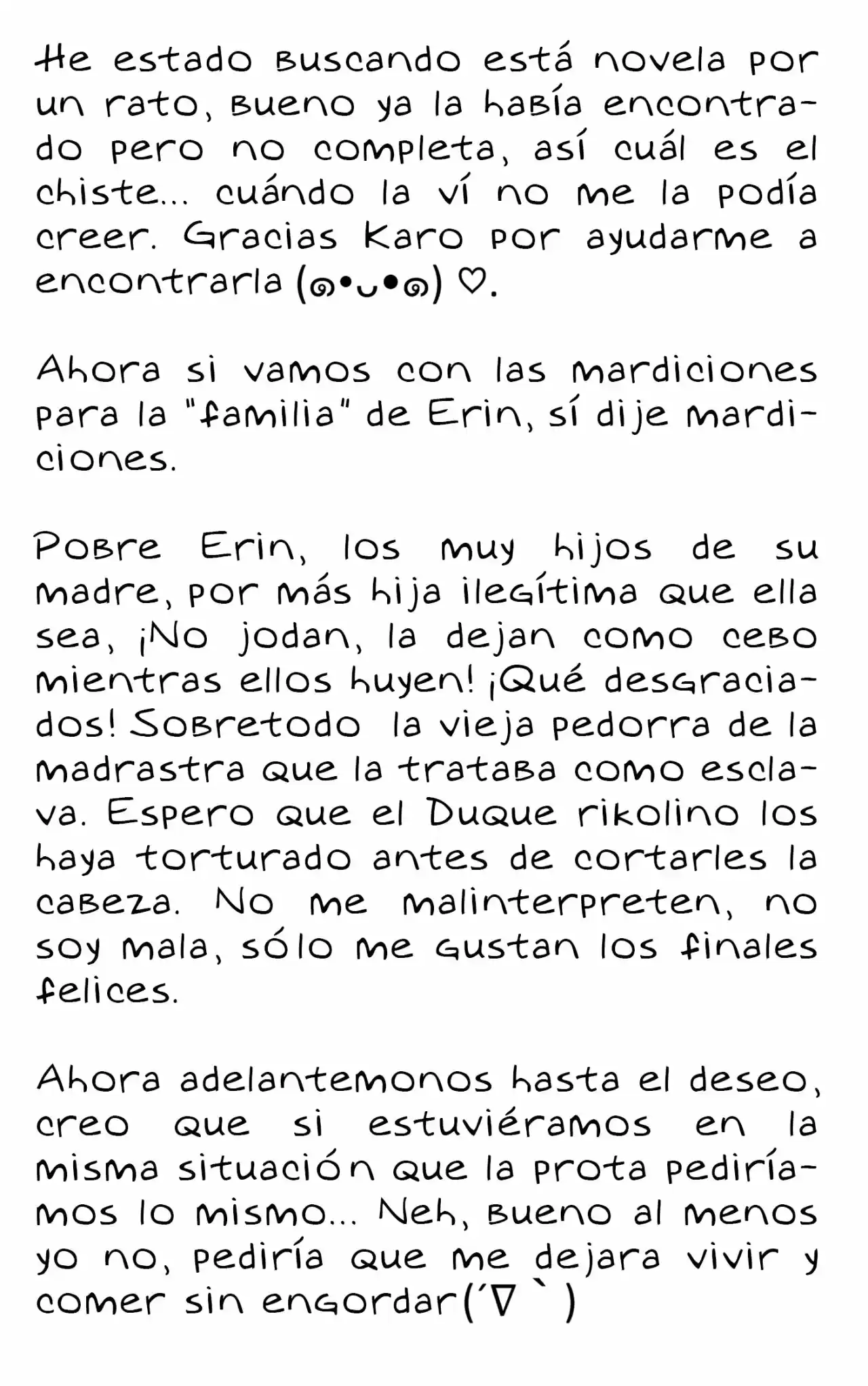 Por Qué Haces Esto, Duque?! (Novela) - Capítulo - Página 18 - LectorTMOo