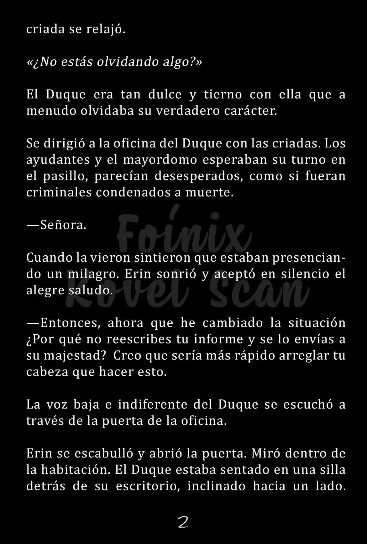 Por Qué Haces Esto, Duque?! (Novela) - Capítulo 1 - Página 3 - LectorTMOo