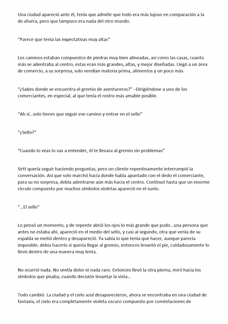 PORTADOR DE LA MAGIA DE LUZ SOLAR (Novela) - Capítulo 5 - Página 5 - LectorTMOo