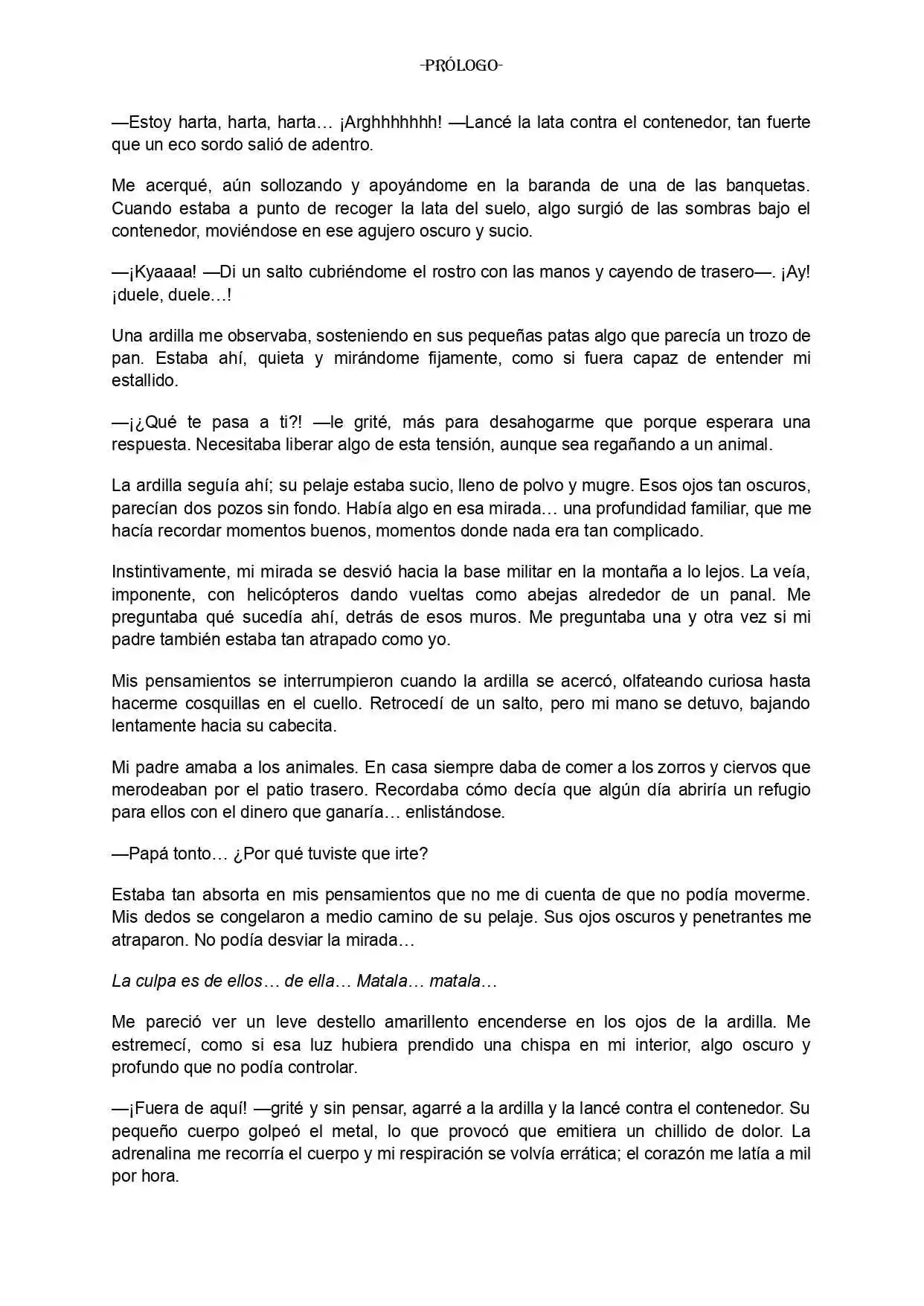 PORTADORES: ALMAS CORRUPTAS EN EL FIN DEL MUNDO (Novela) - Capítulo  - Página 4 - LectorTMOo