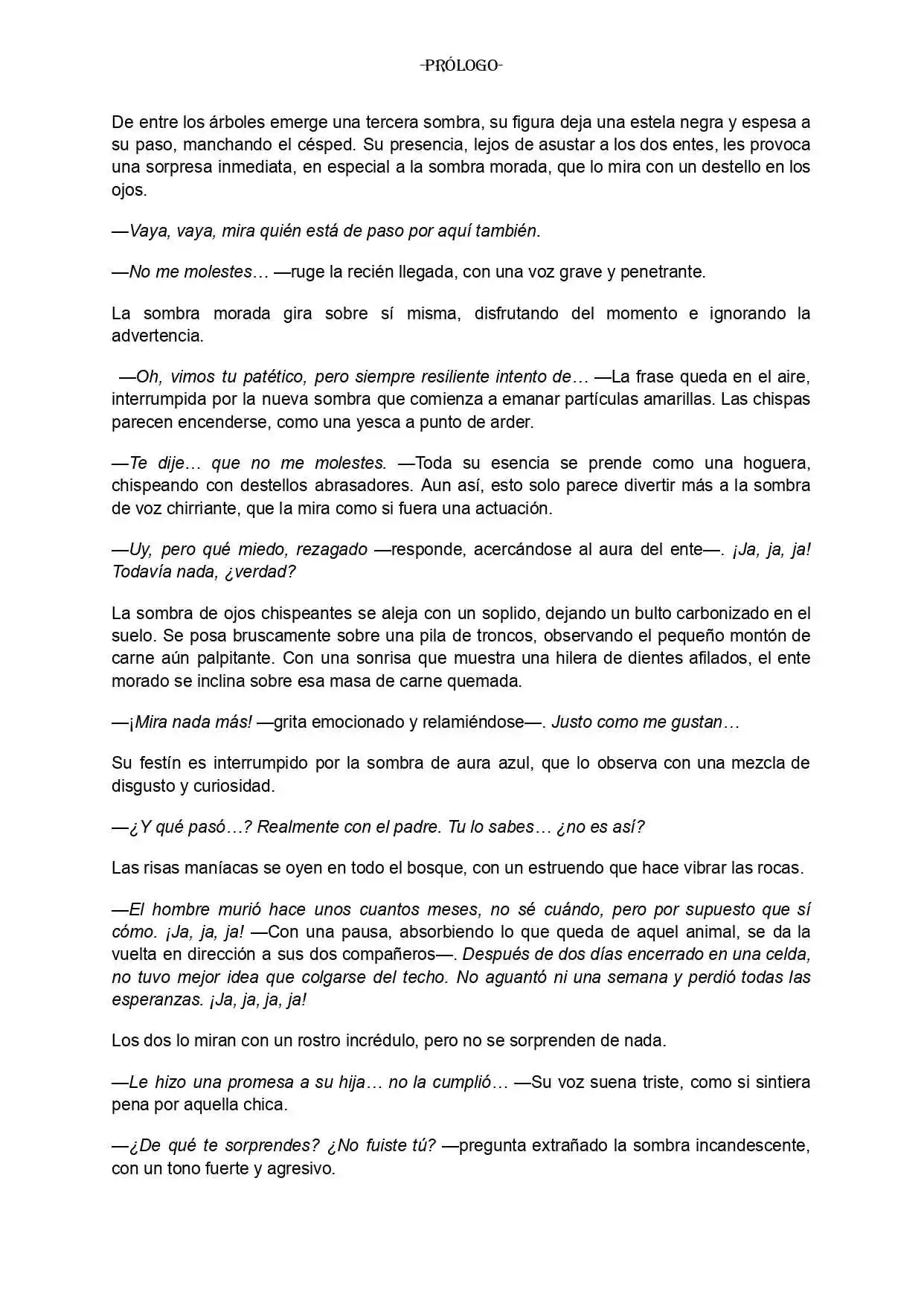 PORTADORES: ALMAS CORRUPTAS EN EL FIN DEL MUNDO (Novela) - Capítulo  - Página 8 - LectorTMOo