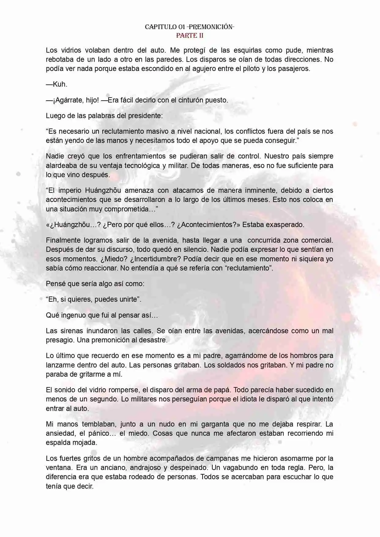 PORTADORES: ALMAS CORRUPTAS EN EL FIN DEL MUNDO (Novela) - Capítulo 1.2 - Página 1 - LectorTMOo