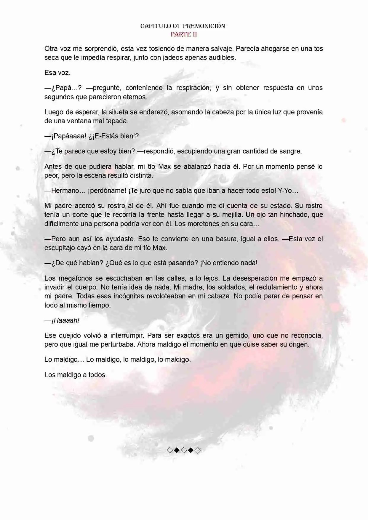 PORTADORES: ALMAS CORRUPTAS EN EL FIN DEL MUNDO (Novela) - Capítulo 1.2 - Página 6 - LectorTMOo
