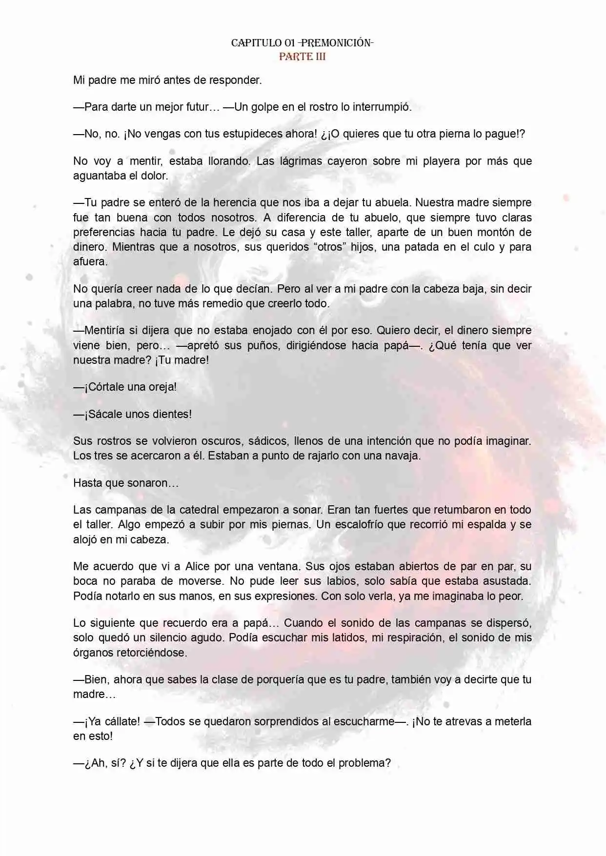 PORTADORES: ALMAS CORRUPTAS EN EL FIN DEL MUNDO (Novela) - Capítulo 1.3 - Página 4 - LectorTMOo