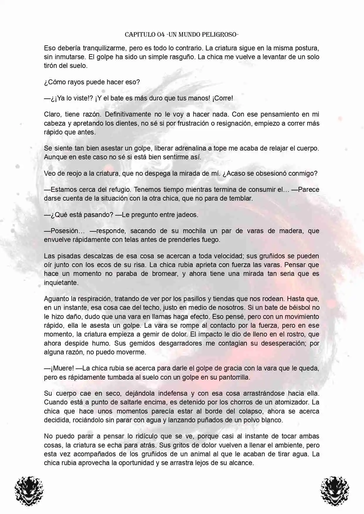 PORTADORES: ALMAS CORRUPTAS EN EL FIN DEL MUNDO (Novela) - Capítulo 4 - Página 2 - LectorTMOo