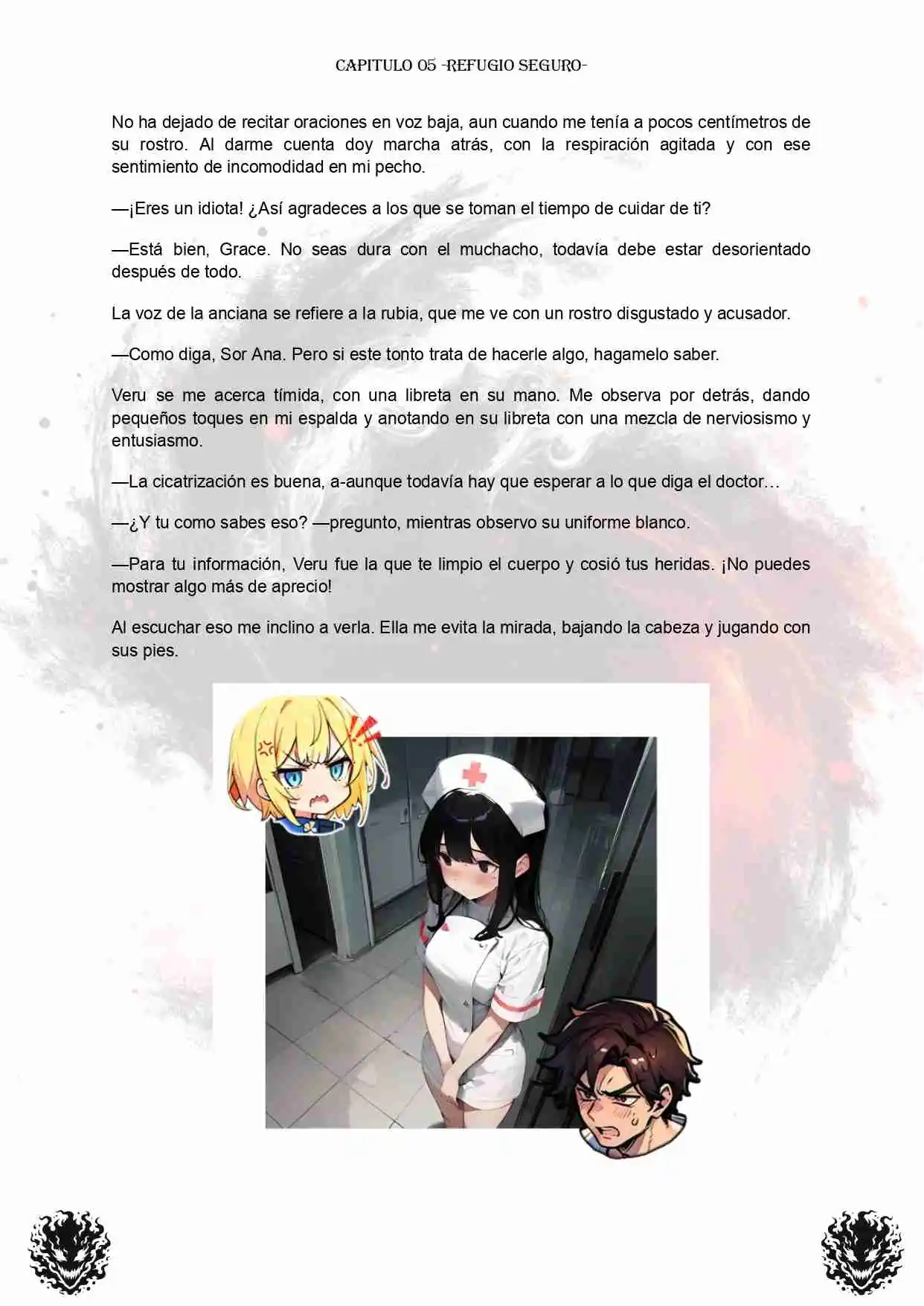 PORTADORES: ALMAS CORRUPTAS EN EL FIN DEL MUNDO (Novela) - Capítulo 5 - Página 3 - LectorTMOo