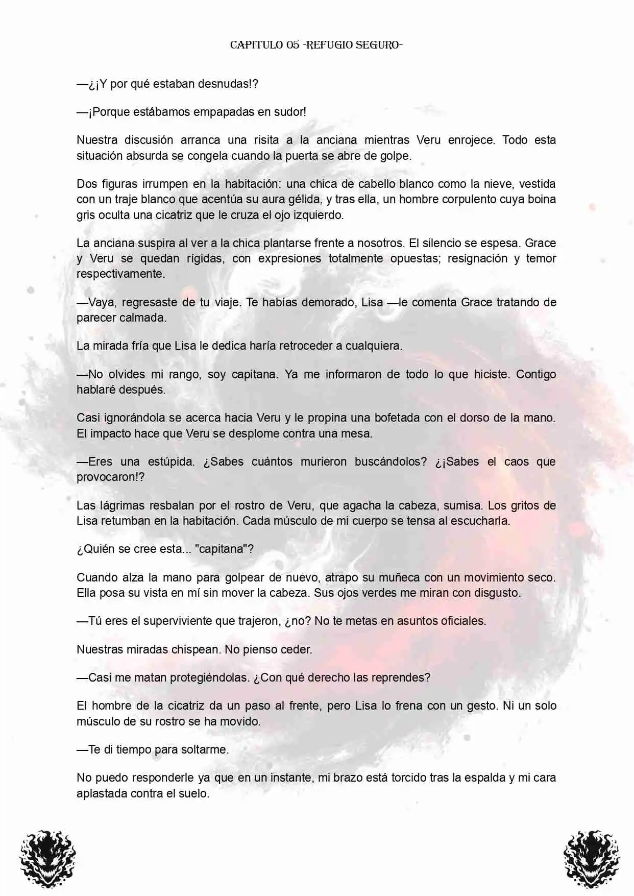 PORTADORES: ALMAS CORRUPTAS EN EL FIN DEL MUNDO (Novela) - Capítulo 5 - Página 5 - LectorTMOo