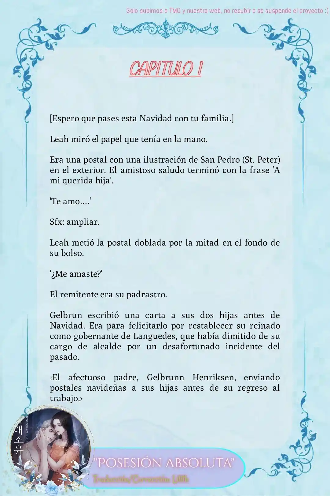 Posesión Absoluta - Capítulo 1 - Página 2 - LectorTMOo