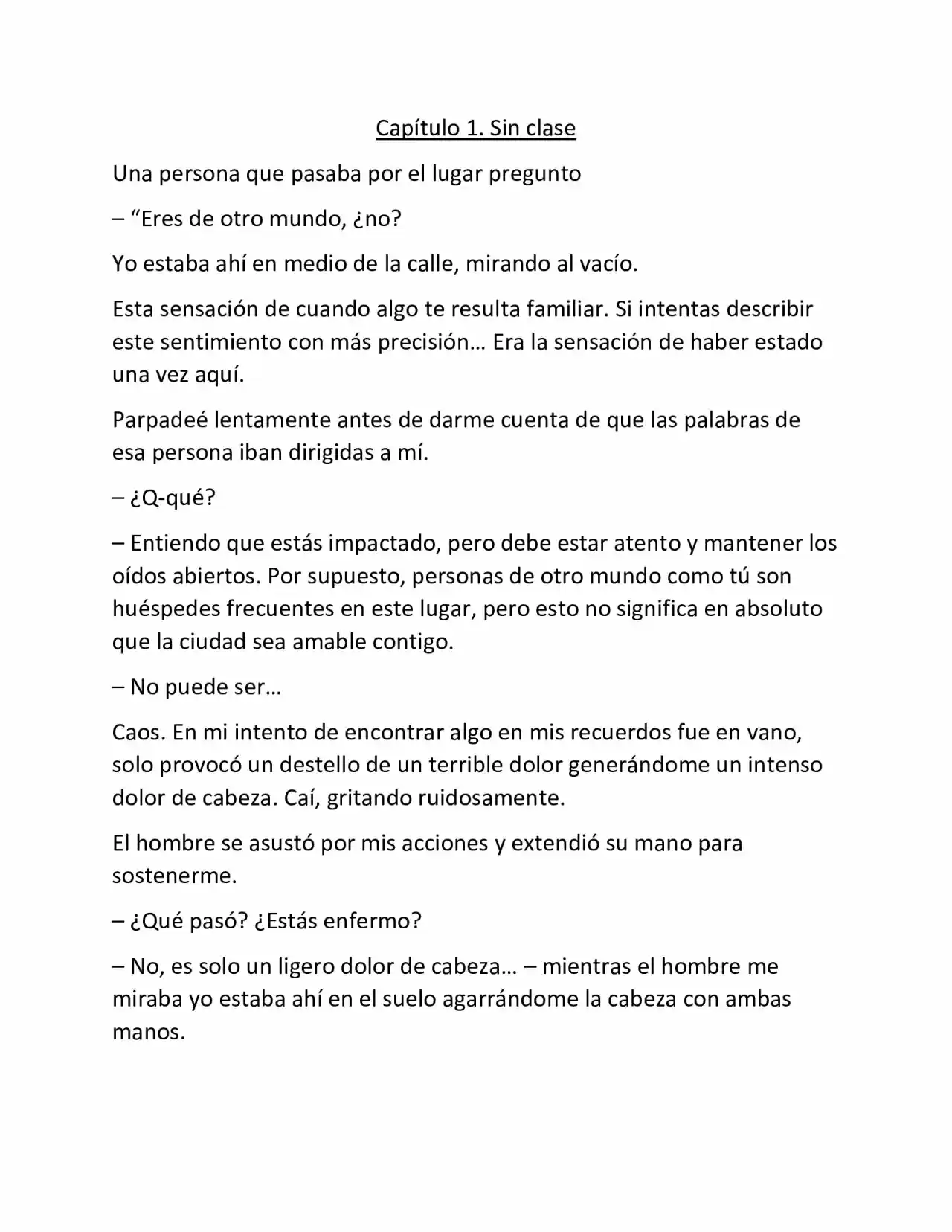 Possessing Nothing (Novela) - Capítulo 1 - Página 1 - LectorTMOo