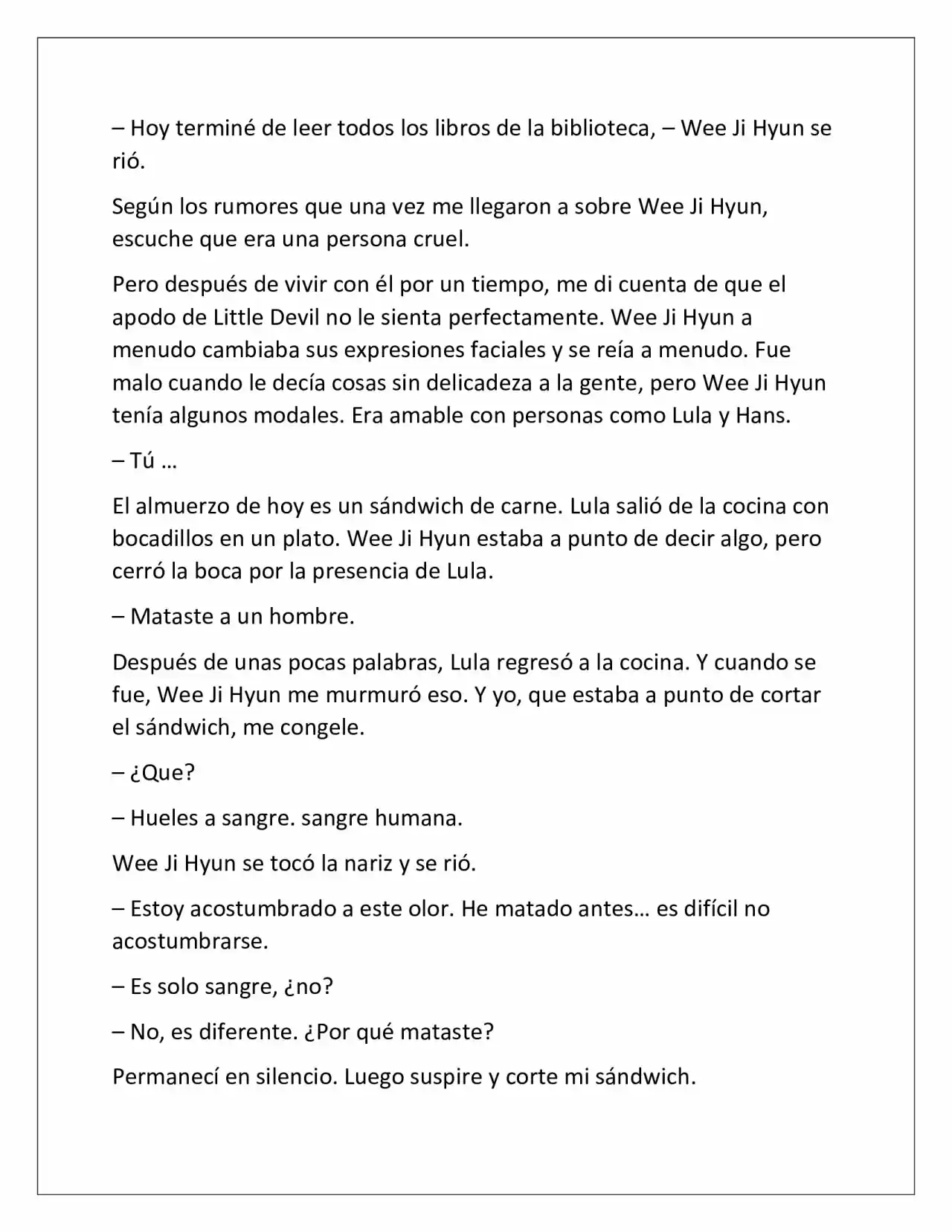 Possessing Nothing (Novela) - Capítulo 14 - Página 5 - LectorTMOo
