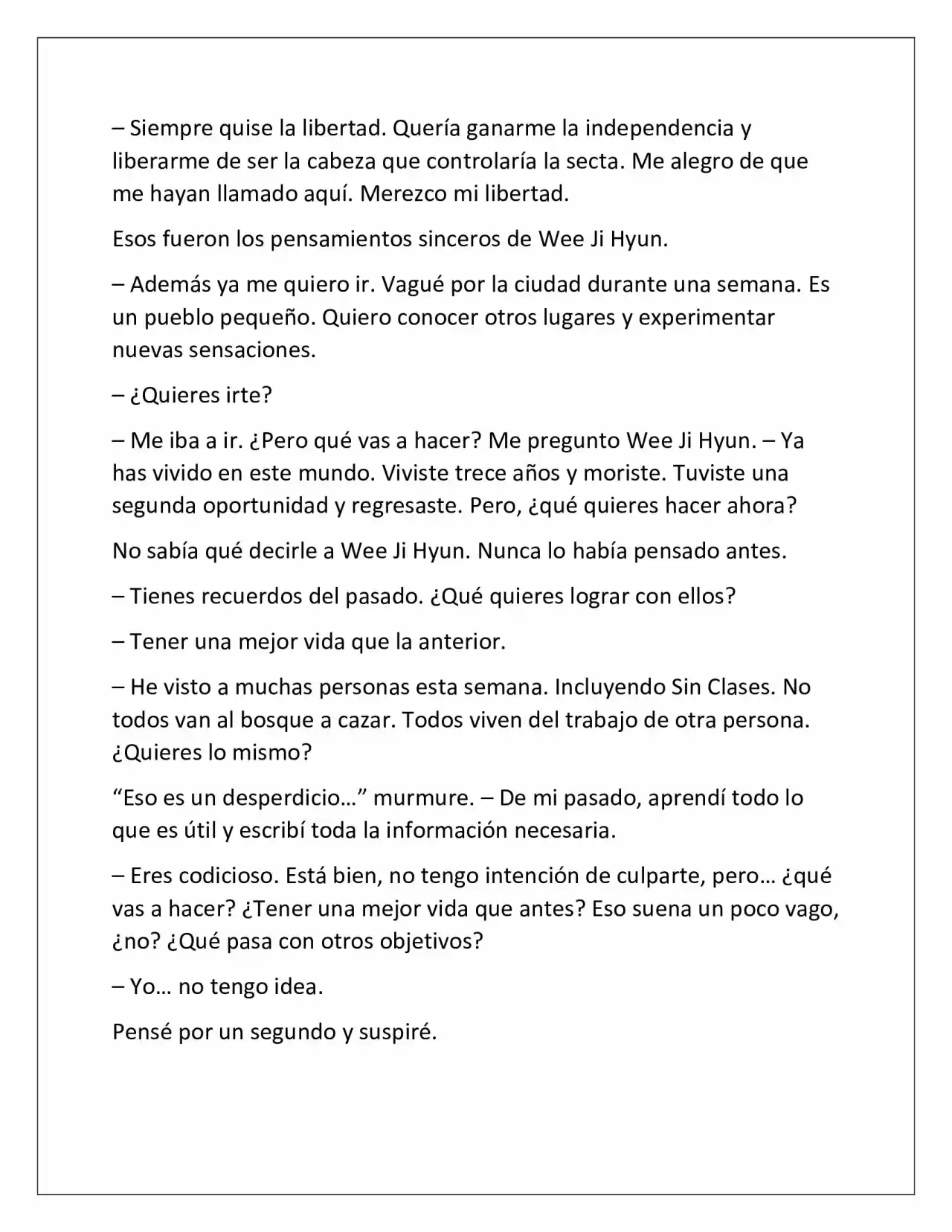 Possessing Nothing (Novela) - Capítulo 15 - Página 6 - LectorTMOo