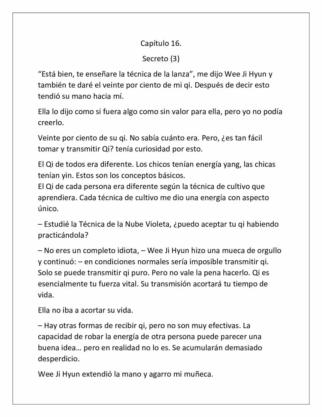 Possessing Nothing (Novela) - Capítulo 16 - Página 1 - LectorTMOo