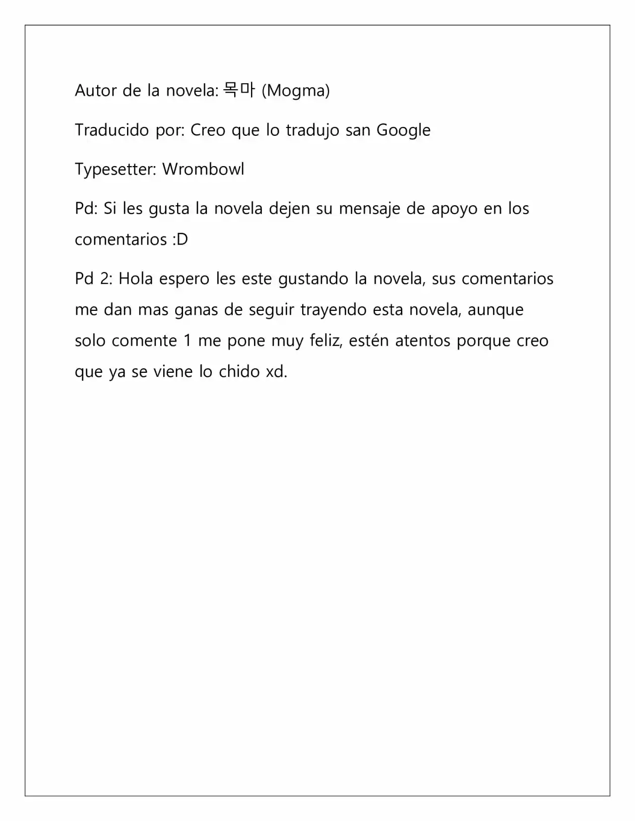 Possessing Nothing (Novela) - Capítulo 16 - Página 8 - LectorTMOo