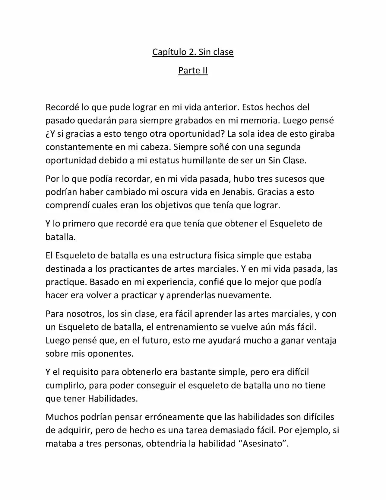 Possessing Nothing (Novela) - Capítulo 2 - Página 1 - LectorTMOo