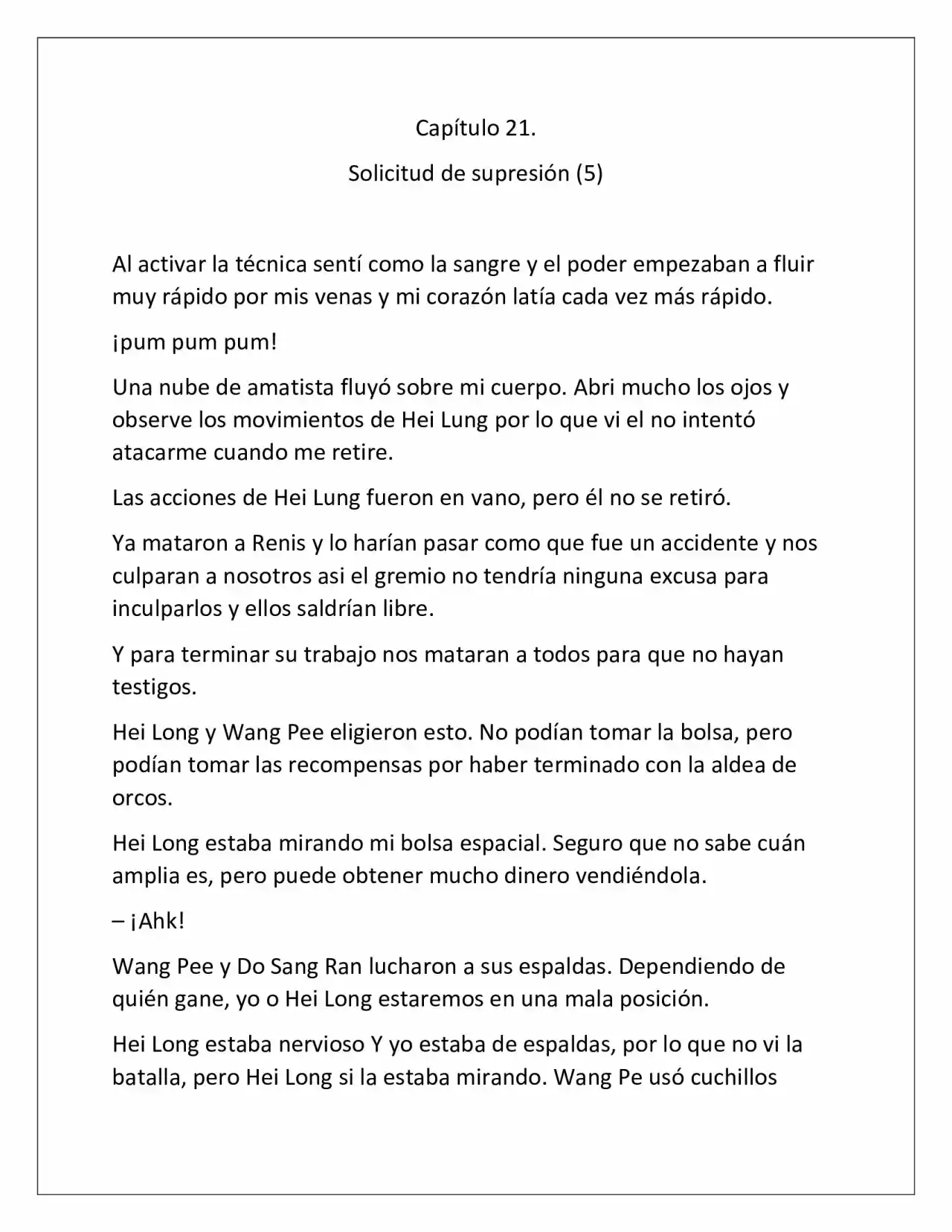 Possessing Nothing (Novela) - Capítulo 21 - Página 1 - LectorTMOo