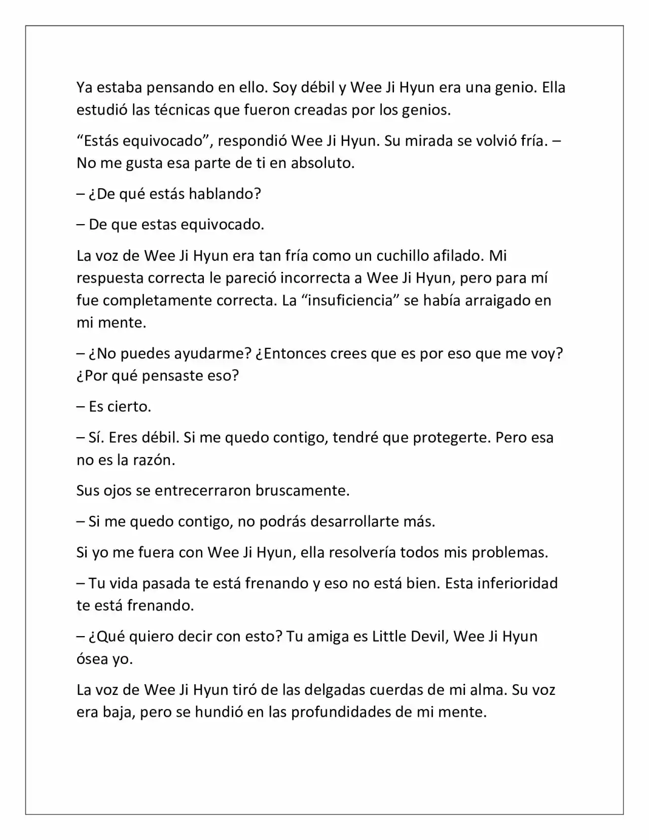 Possessing Nothing (Novela) - Capítulo 22 - Página 7 - LectorTMOo
