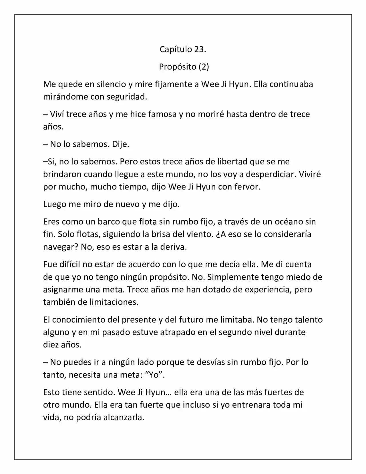Possessing Nothing (Novela) - Capítulo 23 - Página 1 - LectorTMOo