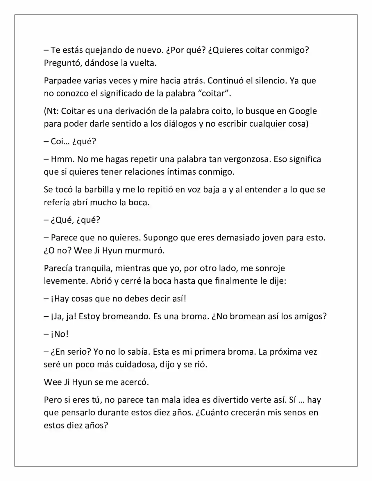 Possessing Nothing (Novela) - Capítulo 25 - Página 7 - LectorTMOo
