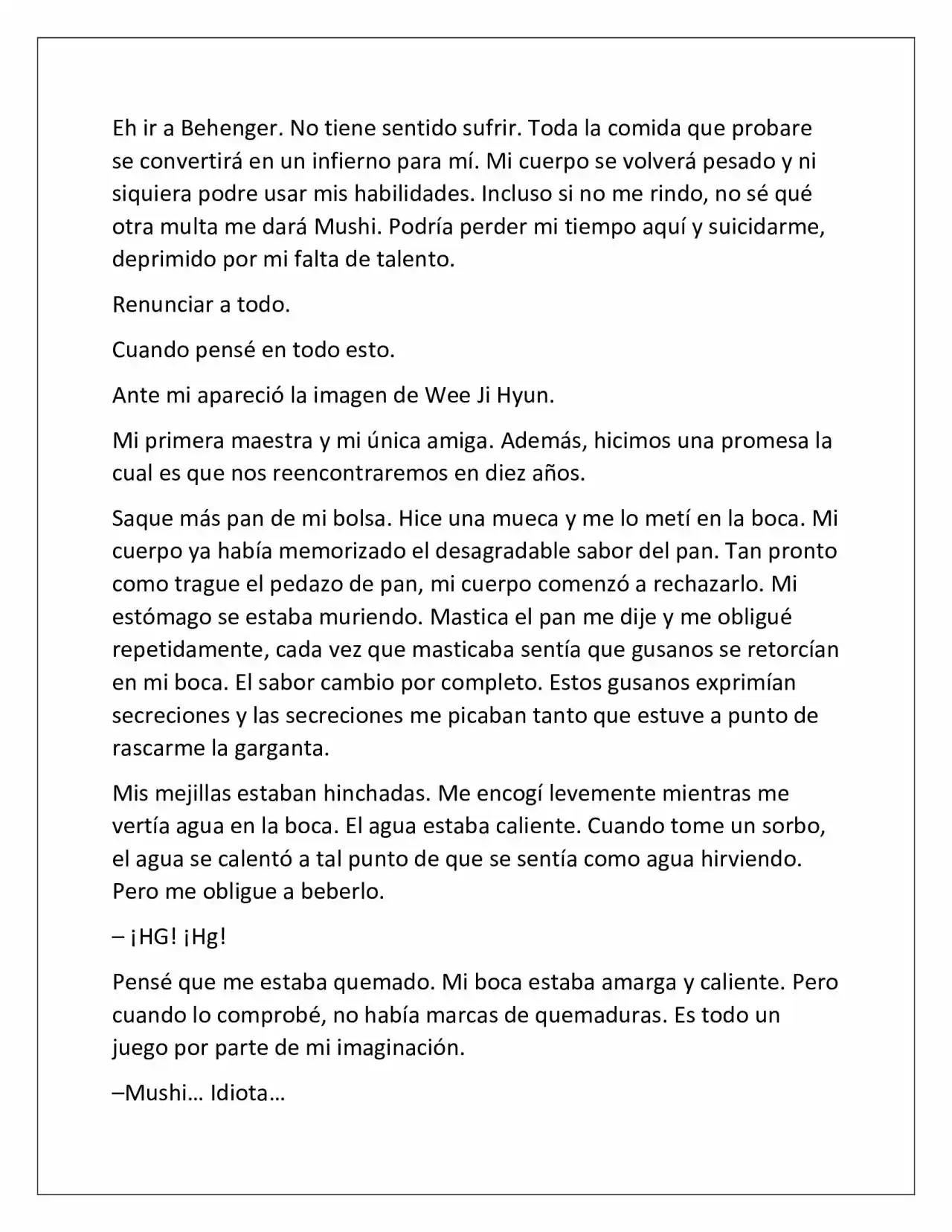 Possessing Nothing (Novela) - Capítulo 27 - Página 7 - LectorTMOo