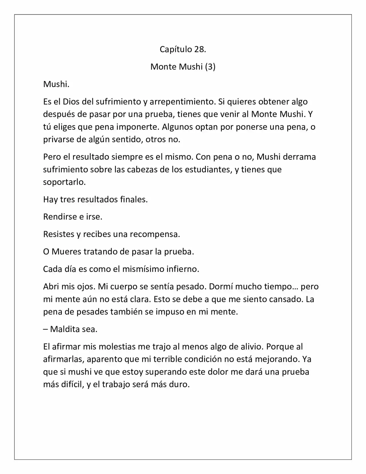 Possessing Nothing (Novela) - Capítulo 28 - Página 1 - LectorTMOo