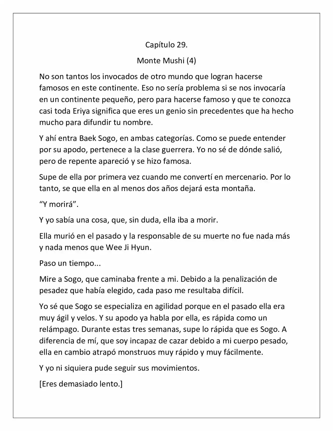 Possessing Nothing (Novela) - Capítulo 29 - Página 1 - LectorTMOo