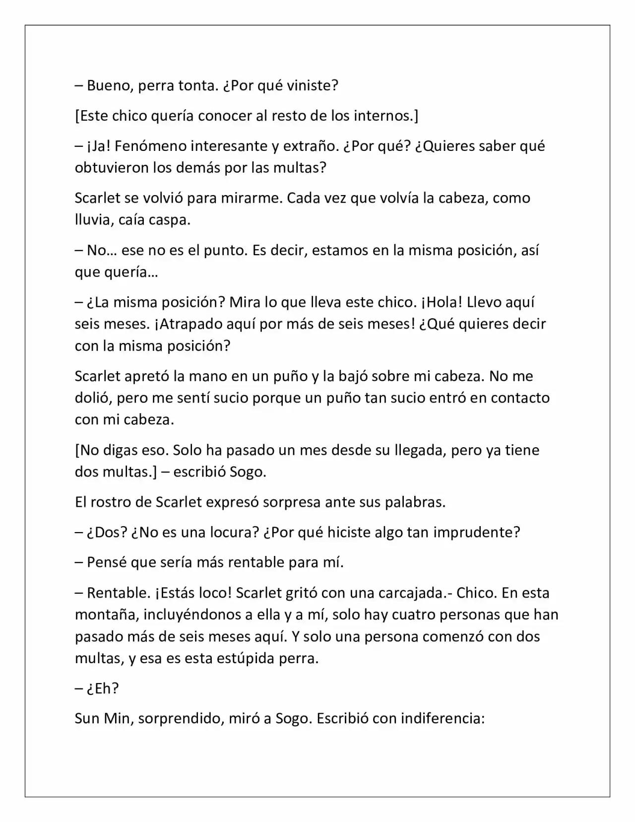 Possessing Nothing (Novela) - Capítulo 29 - Página 6 - LectorTMOo