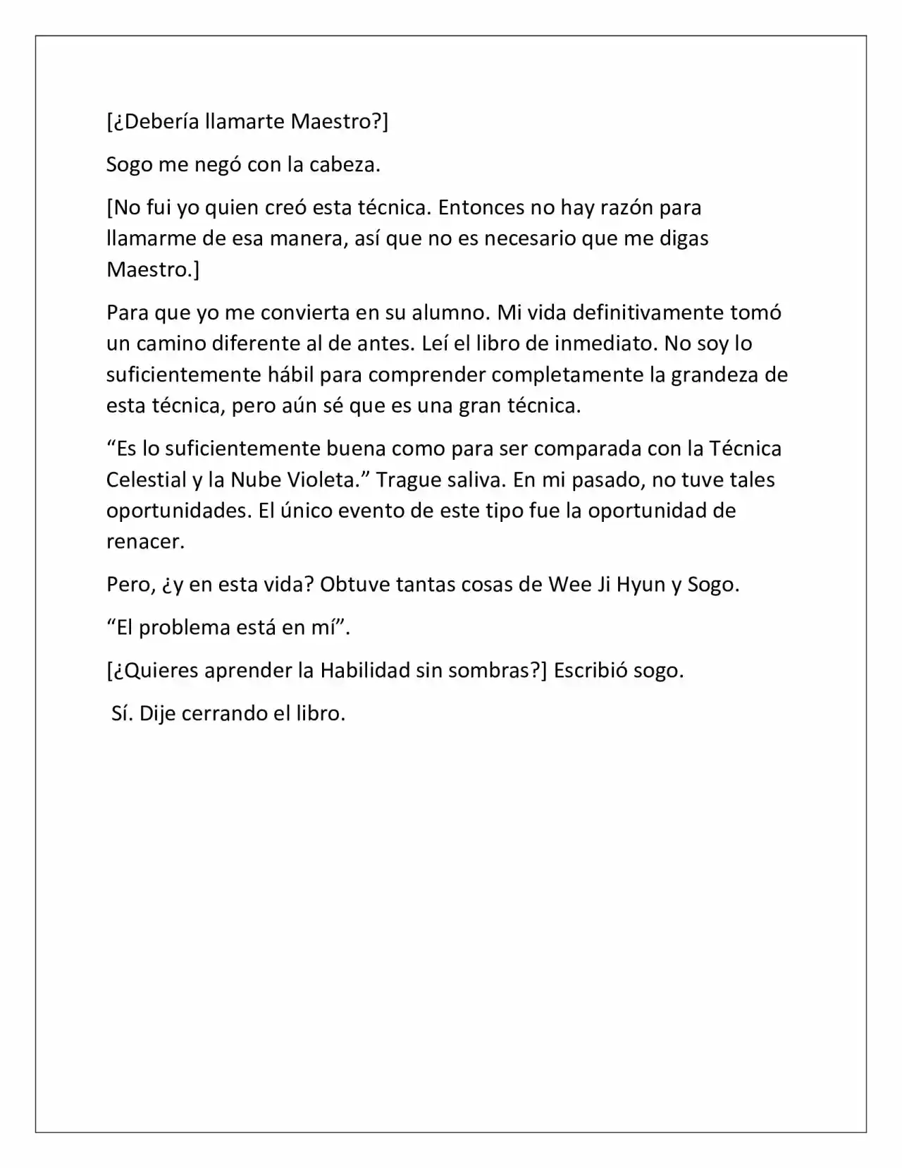 Possessing Nothing (Novela) - Capítulo 33 - Página 6 - LectorTMOo