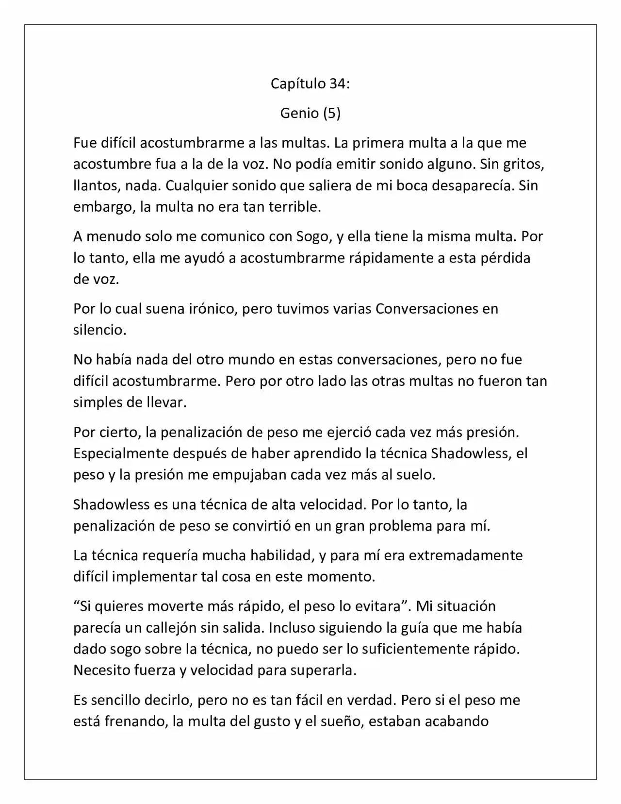 Possessing Nothing (Novela) - Capítulo 34 - Página 1 - LectorTMOo