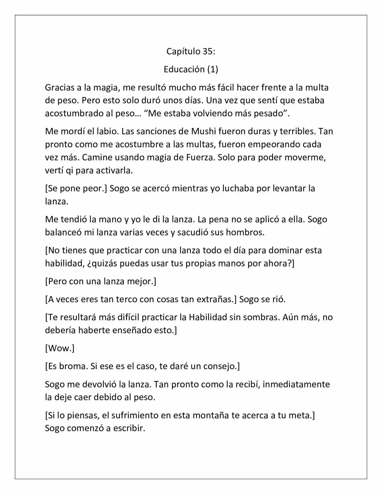 Possessing Nothing (Novela) - Capítulo 35 - Página 1 - LectorTMOo
