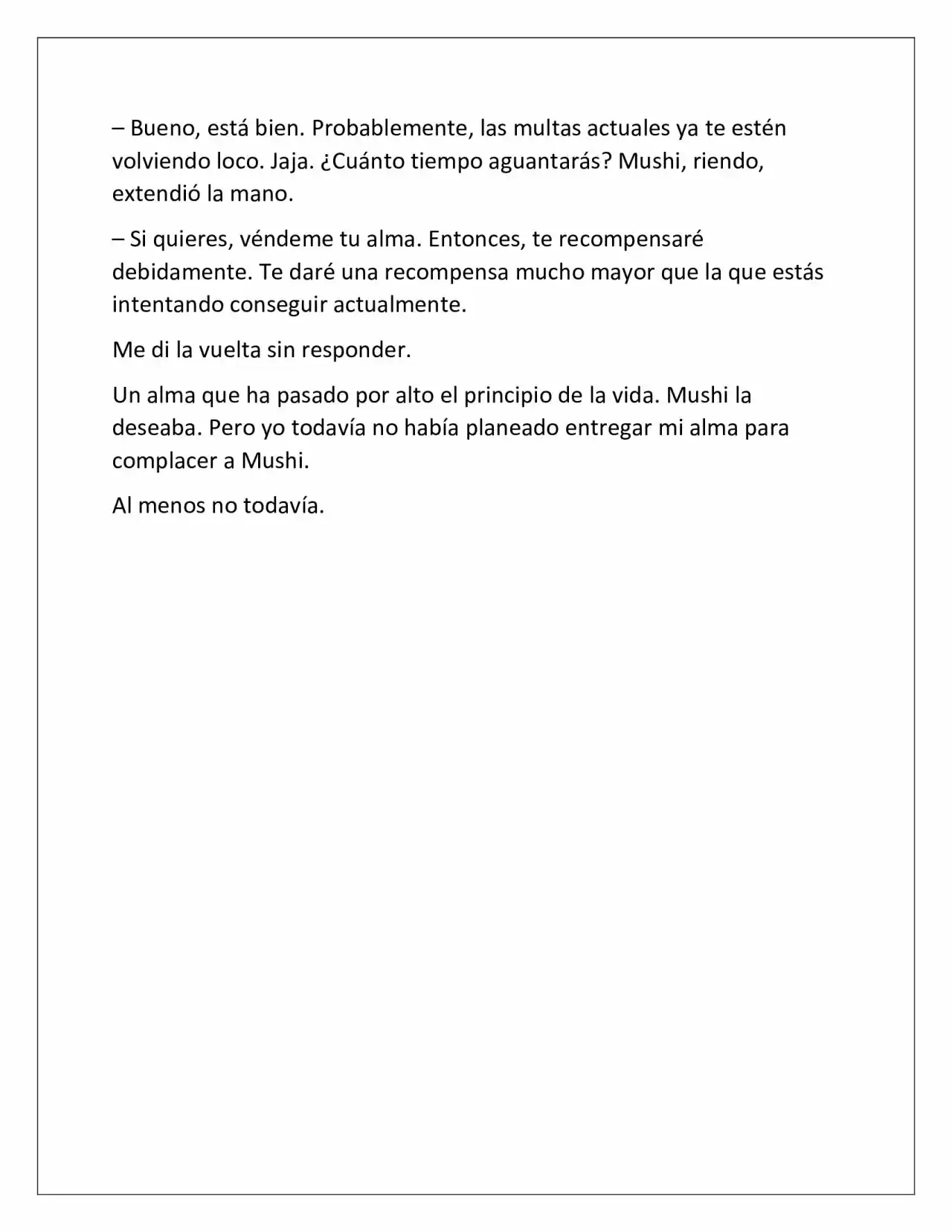Possessing Nothing (Novela) - Capítulo 35 - Página 8 - LectorTMOo