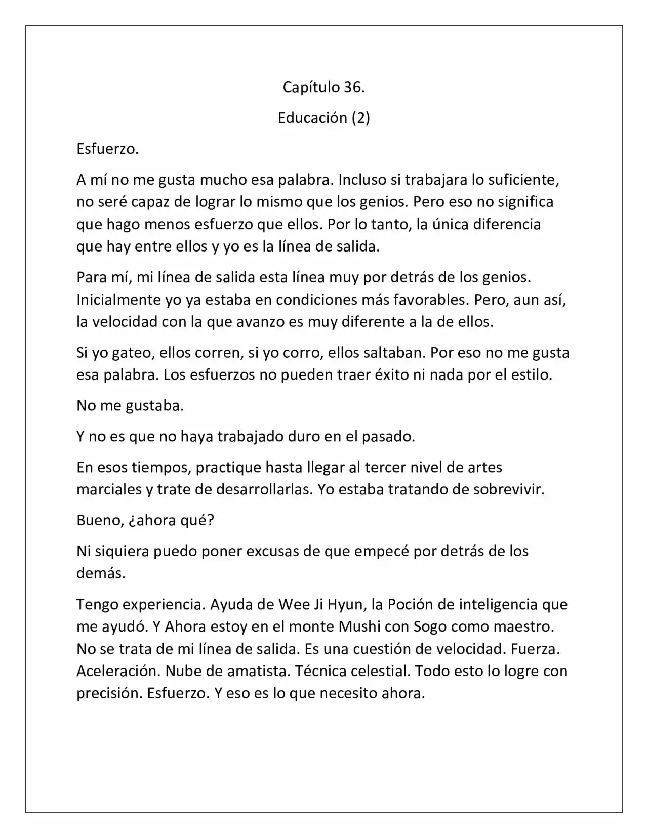 Possessing Nothing (Novela) - Capítulo 36 - Página 1 - LectorTMOo