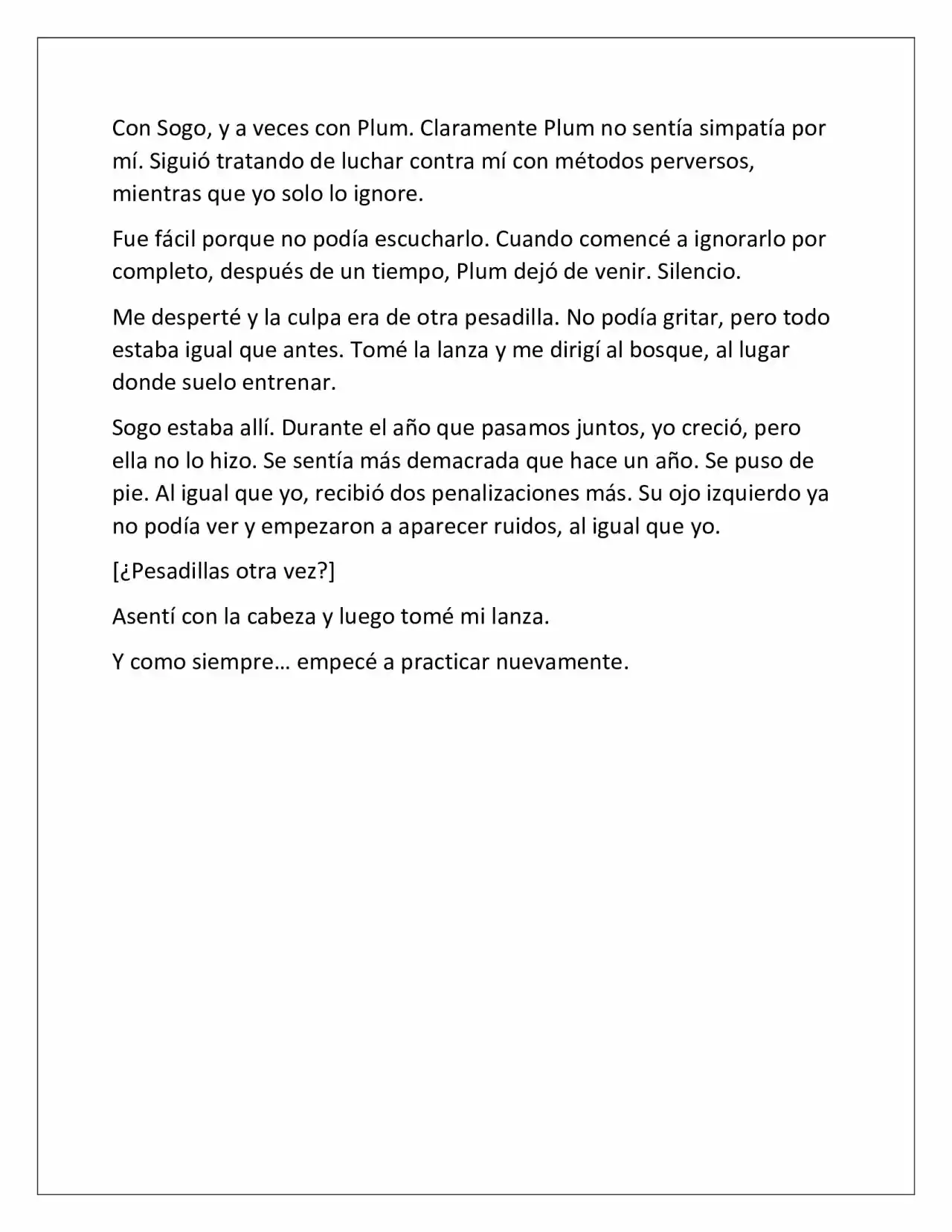 Possessing Nothing (Novela) - Capítulo 36 - Página 7 - LectorTMOo