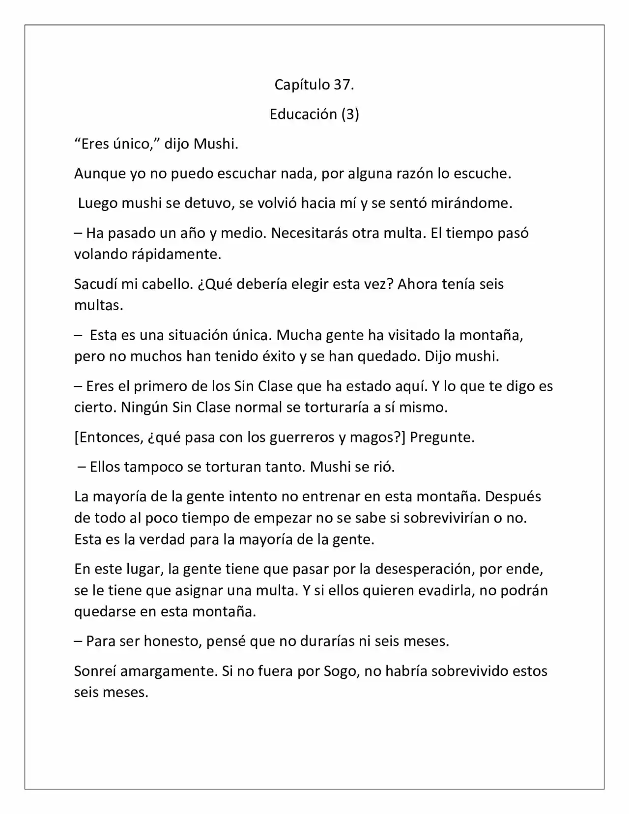 Possessing Nothing (Novela) - Capítulo 37 - Página 1 - LectorTMOo
