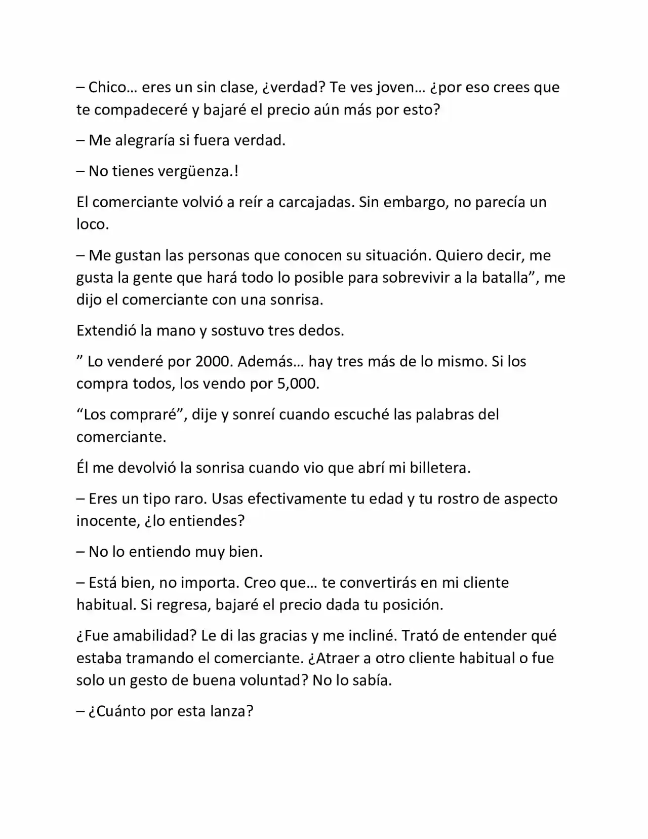 Possessing Nothing (Novela) - Capítulo 4 - Página 4 - LectorTMOo