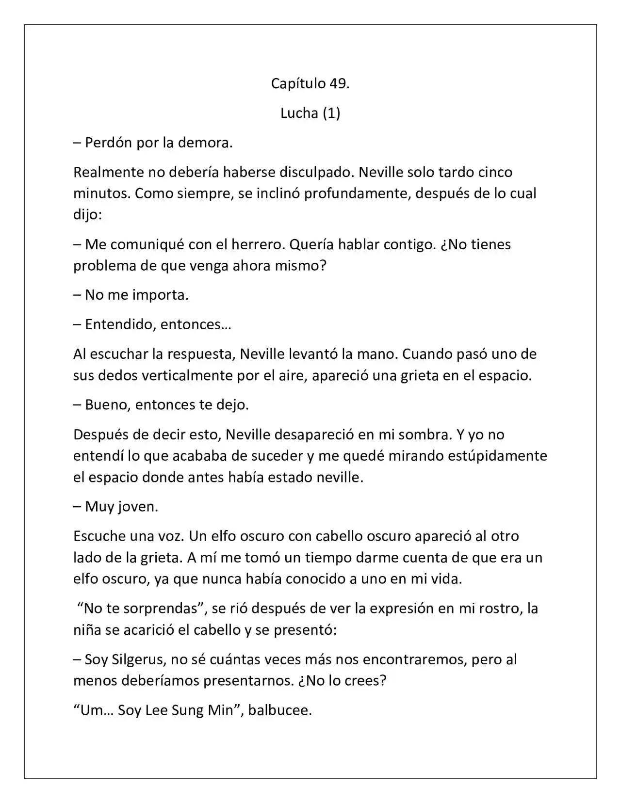Possessing Nothing (Novela) - Capítulo 49 - Página 1 - LectorTMOo