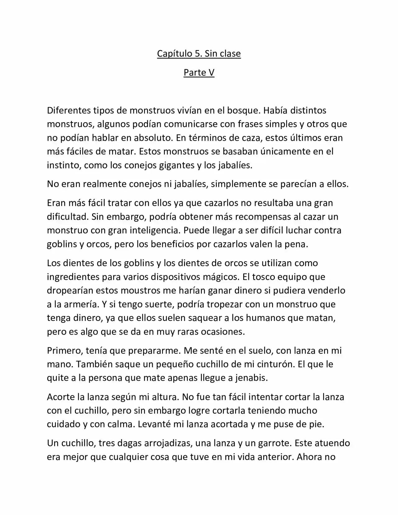 Possessing Nothing (Novela) - Capítulo 5 - Página 1 - LectorTMOo