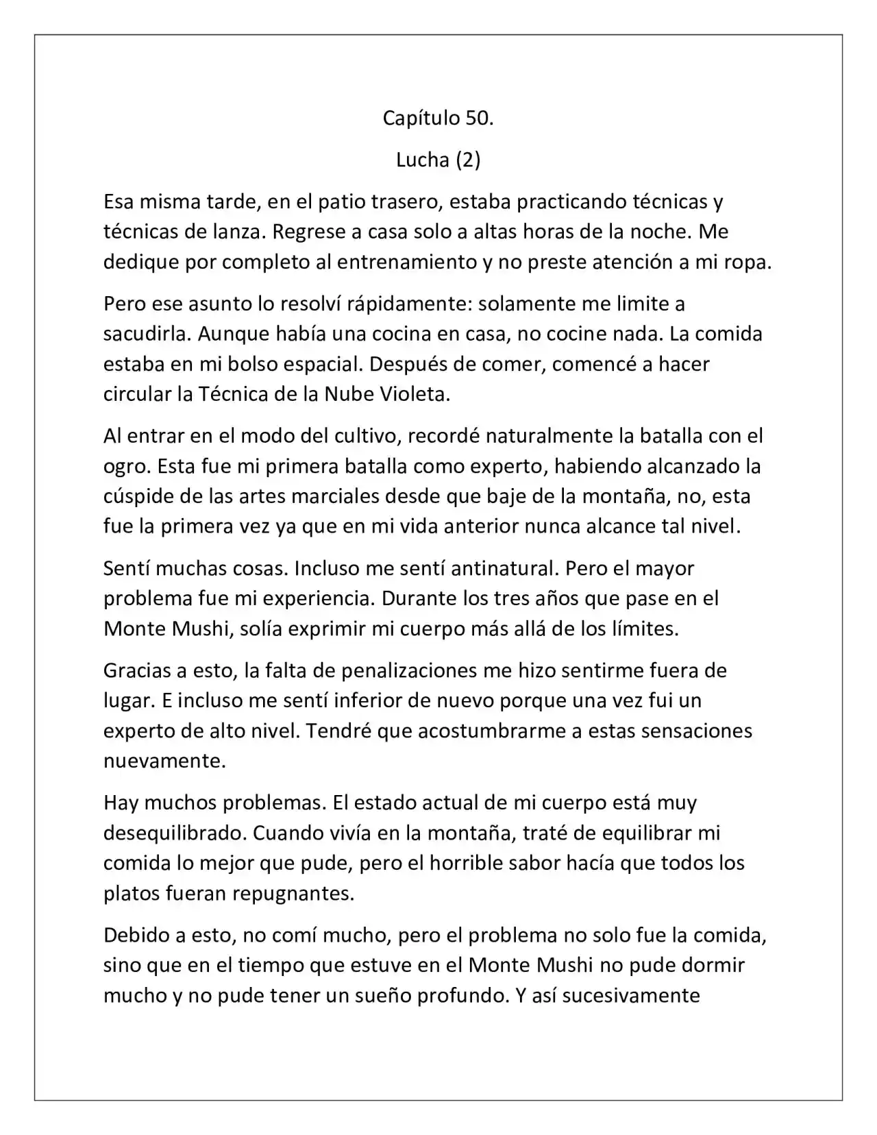 Possessing Nothing (Novela) - Capítulo 50 - Página 1 - LectorTMOo