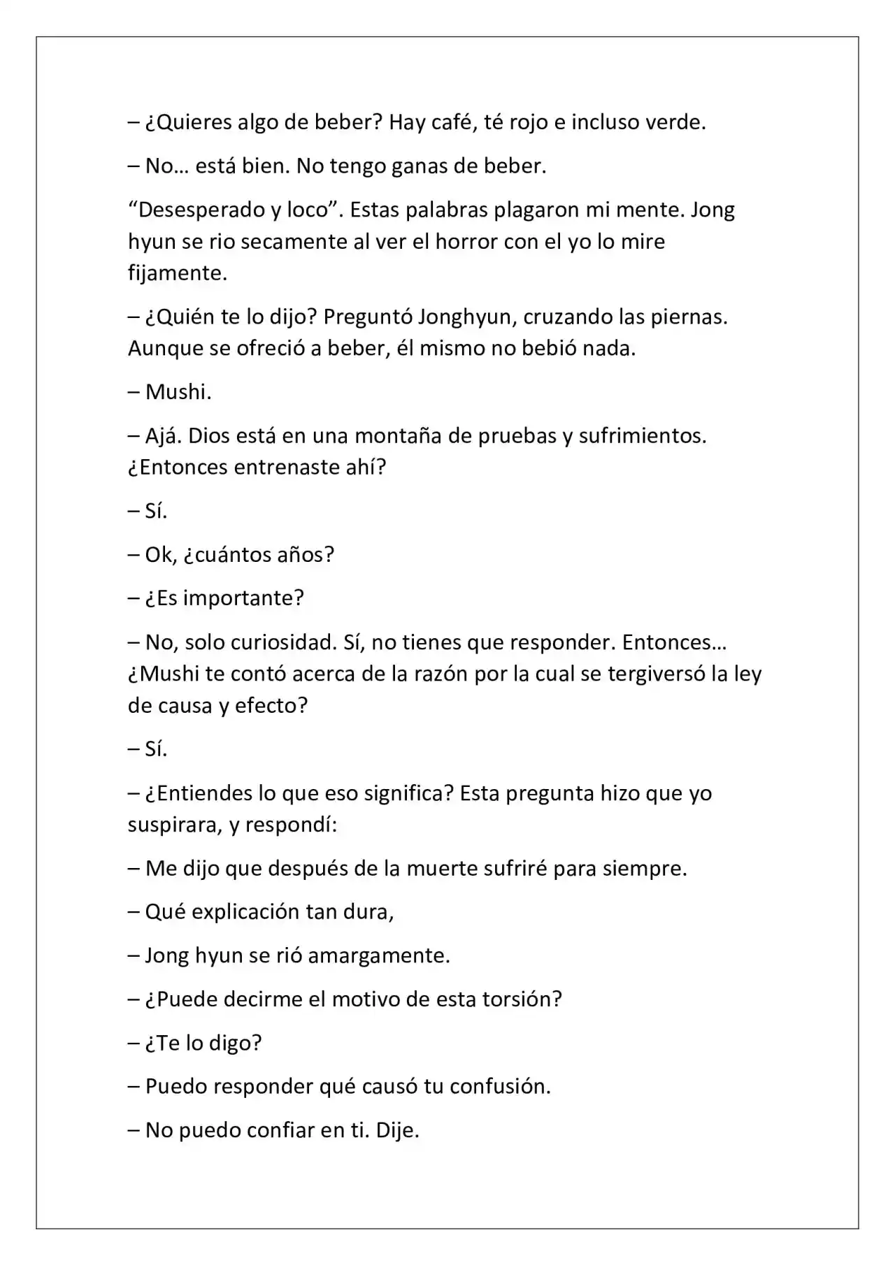 Possessing Nothing (Novela) - Capítulo 52 - Página 5 - LectorTMOo